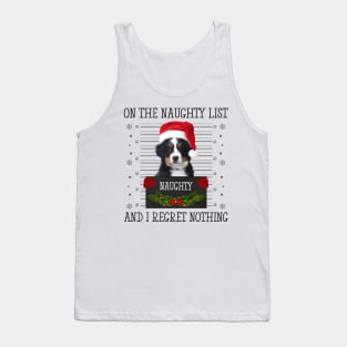 On The Naughty List, And I Regret Nothing Tank Top